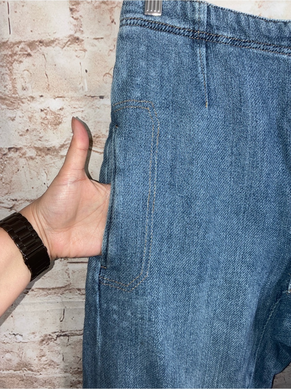 Free People Osaka Barrel Leg Jeans Size 27 - Picture 4 of 10